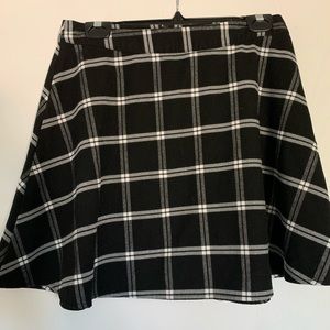 Plaid Skirt